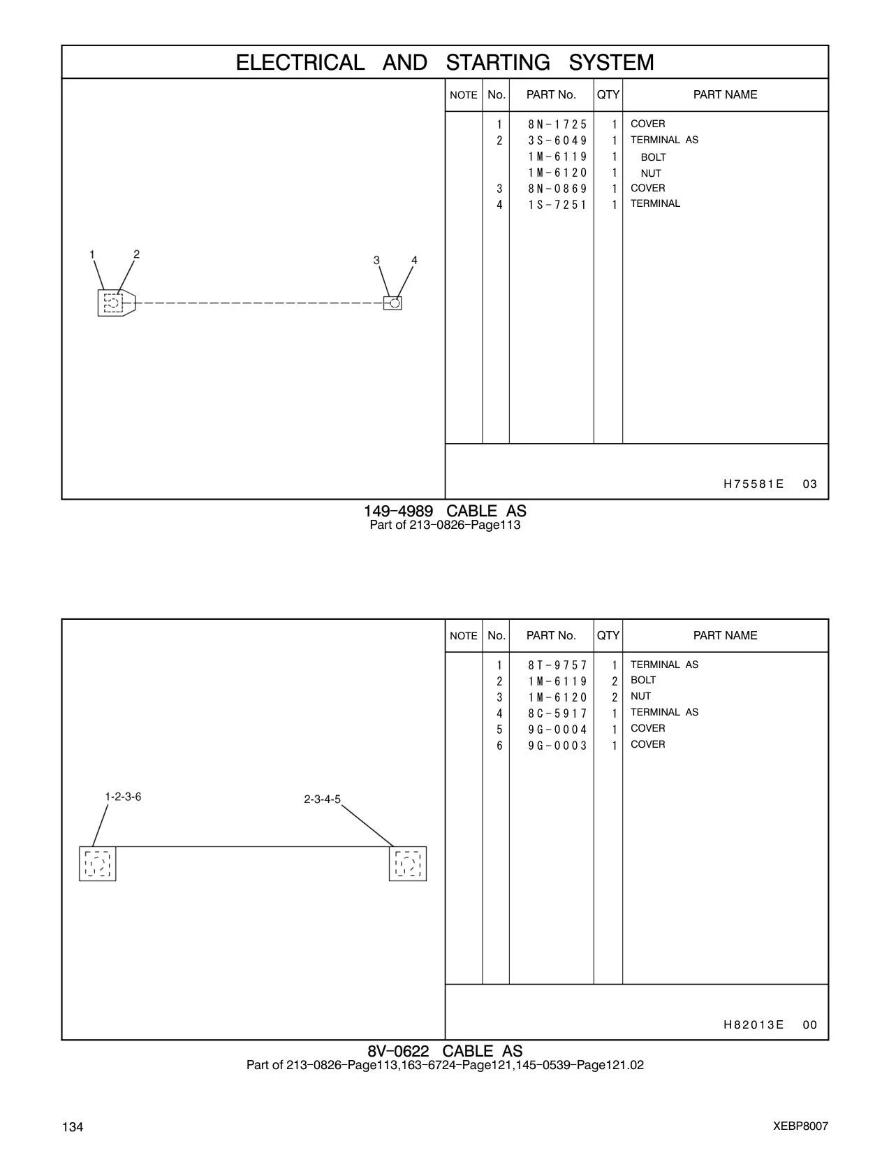 3S-6049 - TERMINAL AS-BATTERY (POSITIVE)