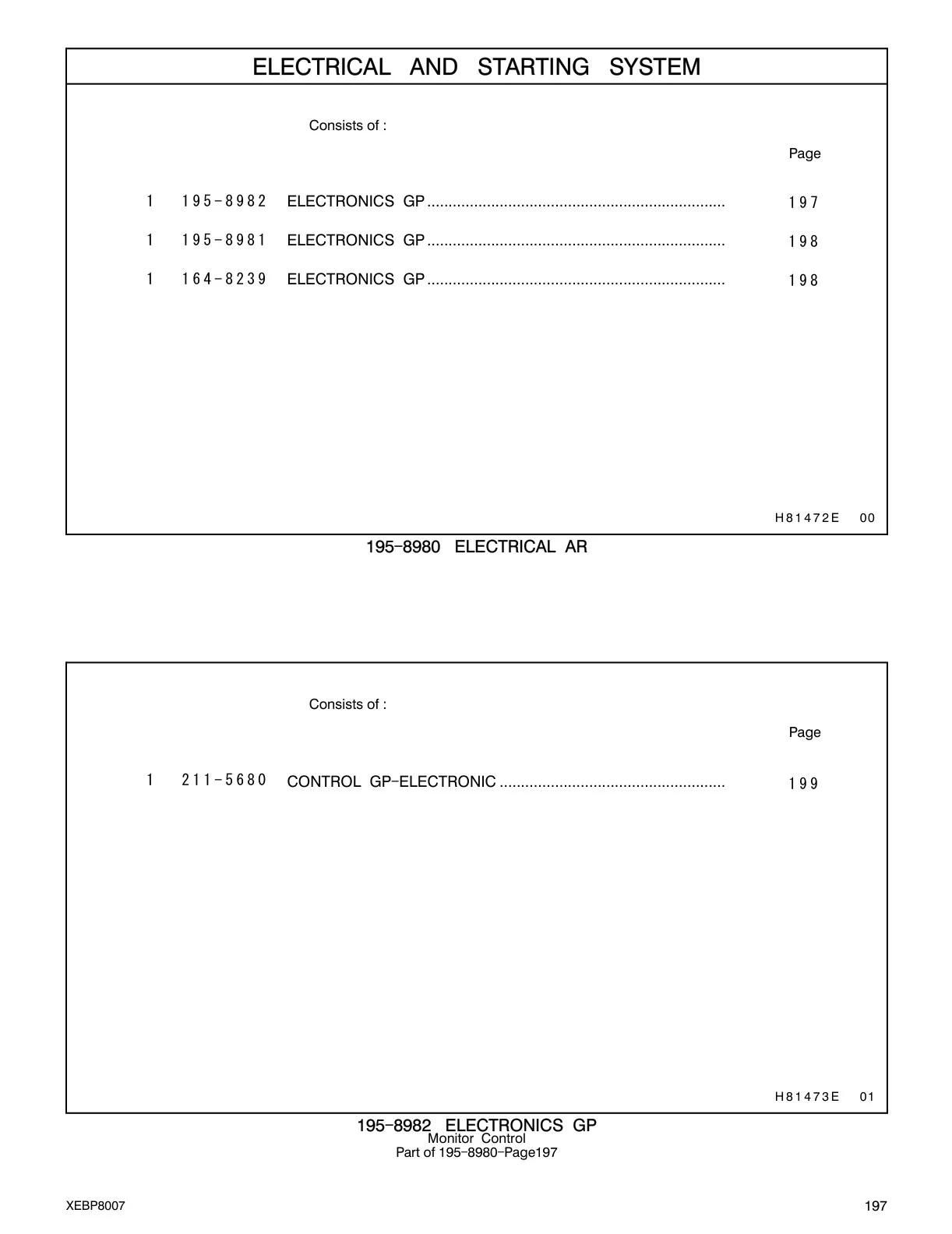 164-8239 - ELECTRONICS GP