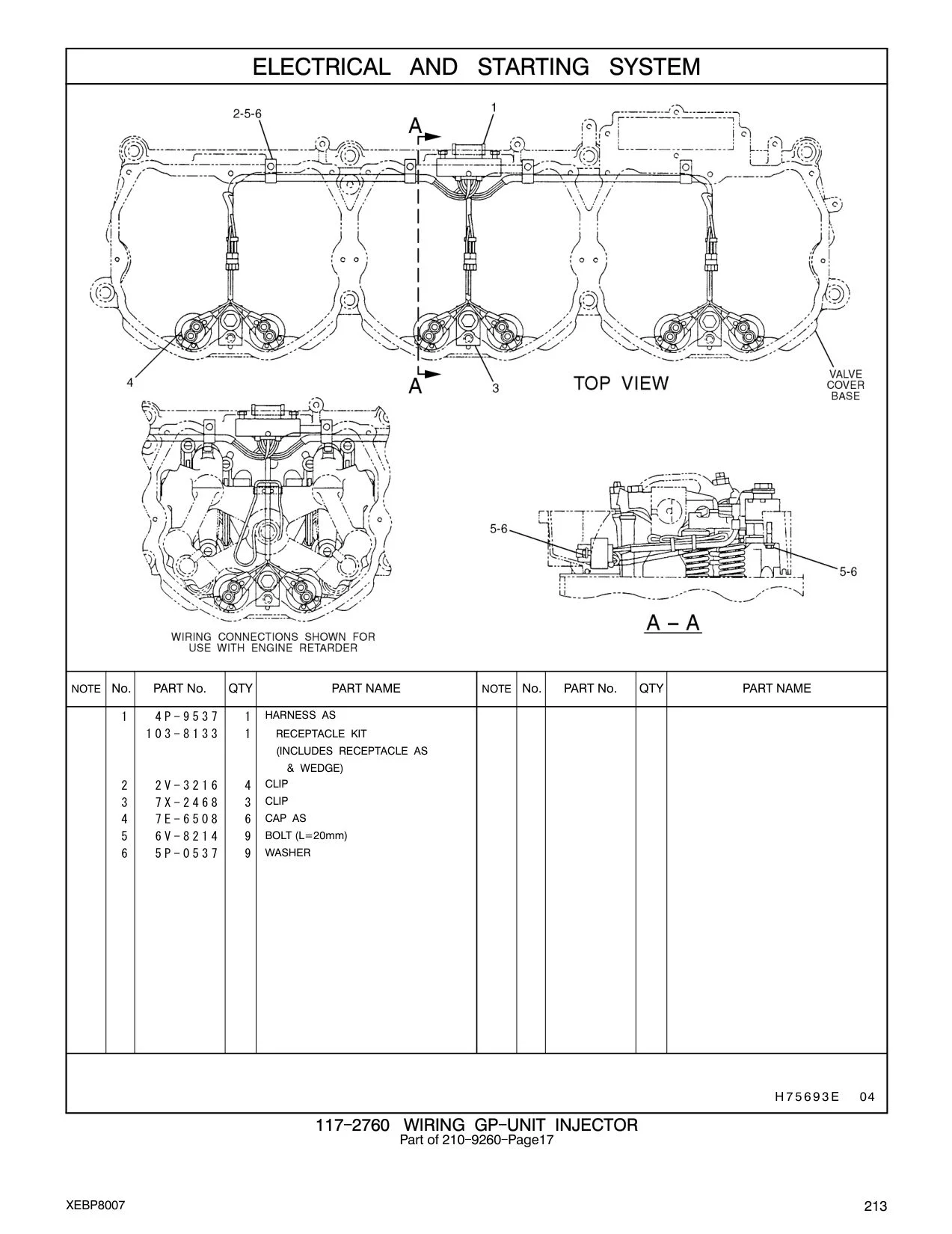 4P-9537 - HARNESS AS