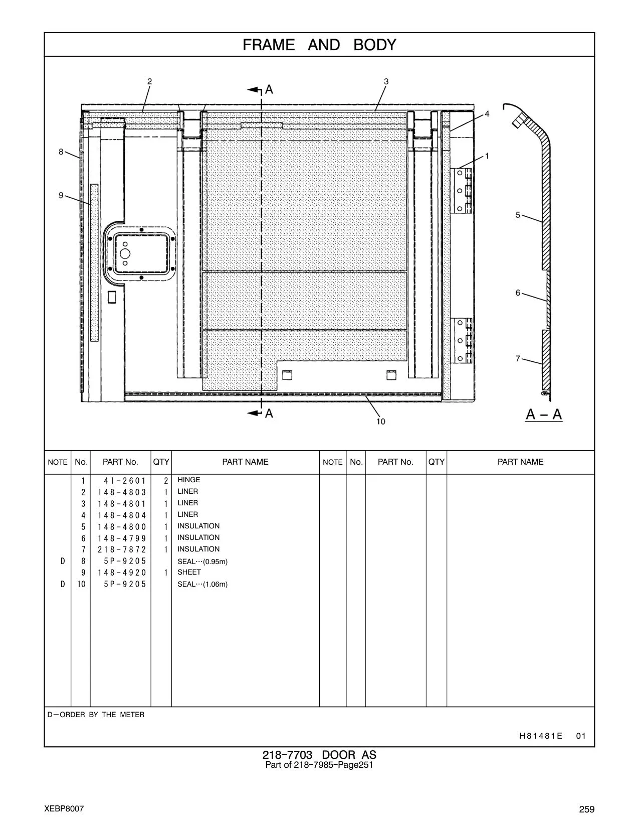 148-4799 - INSULATION