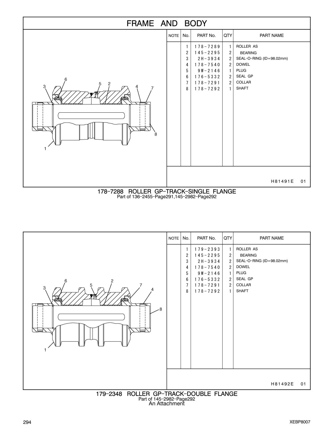179-2393 - ROLLER AS