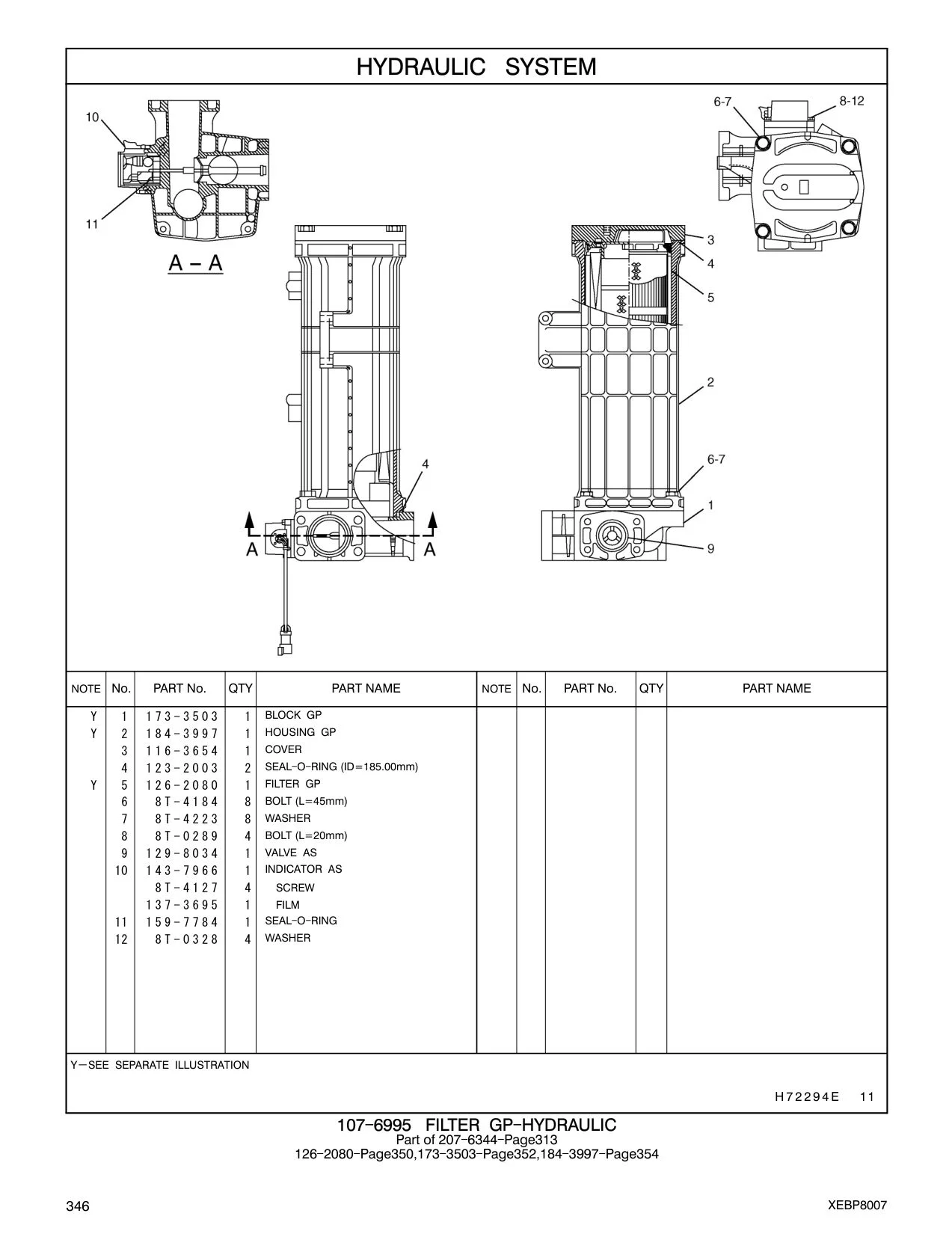 126-2080 - FILTER GP