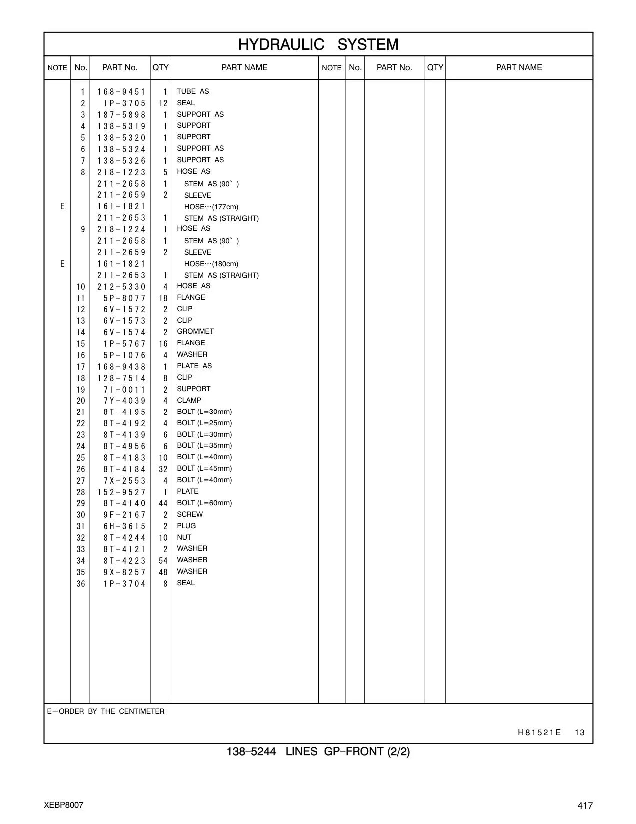 138-5320 - SUPPORT