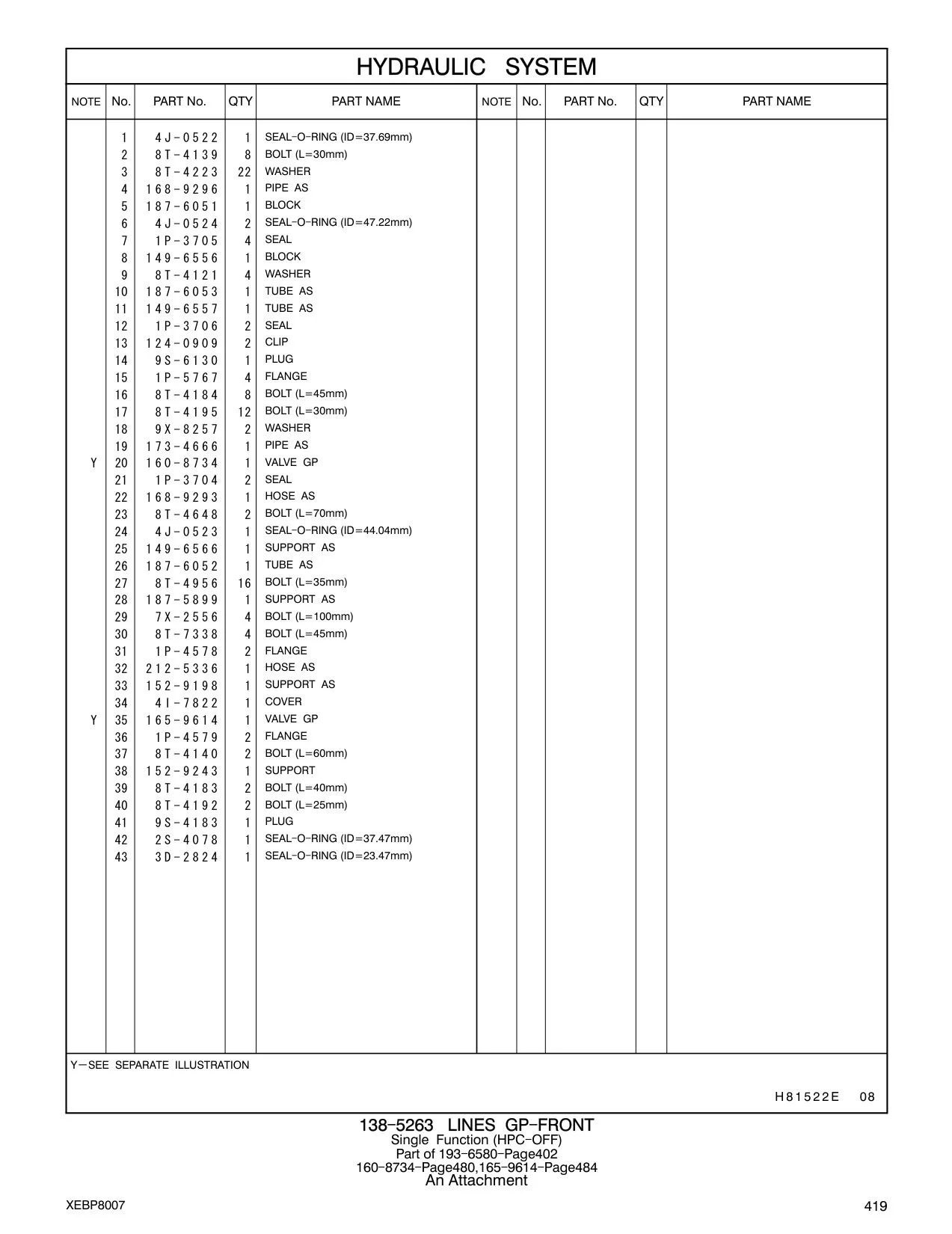 168-9293 - HOSE AS