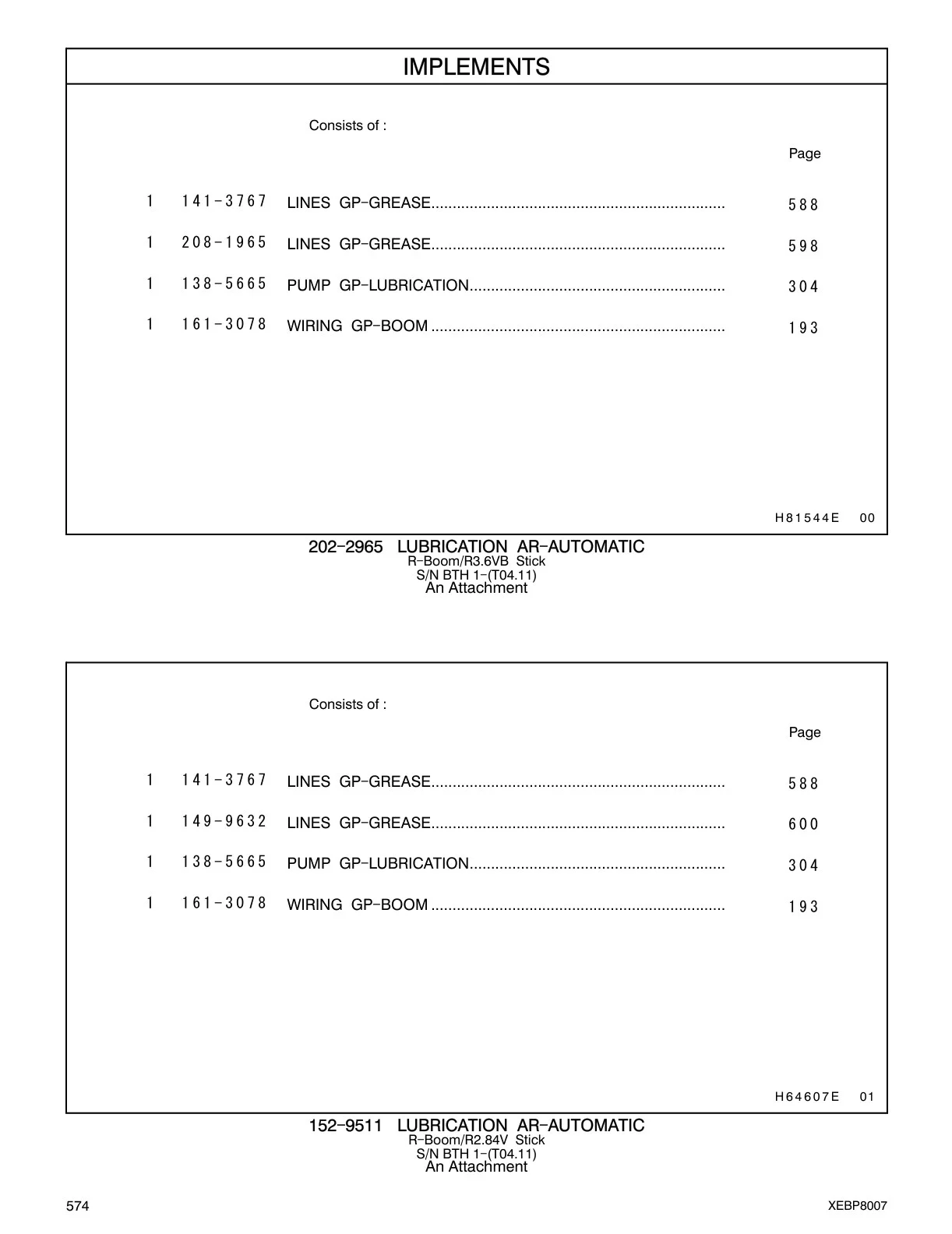 149-9632 - LINES GP-GREASE