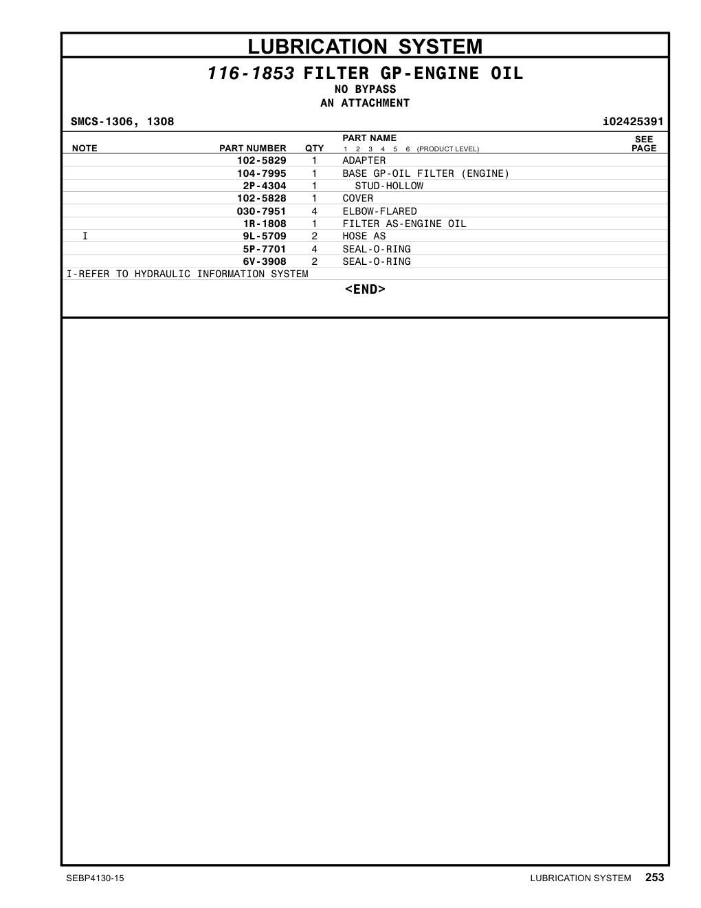 9L-5709 - HOSE AS