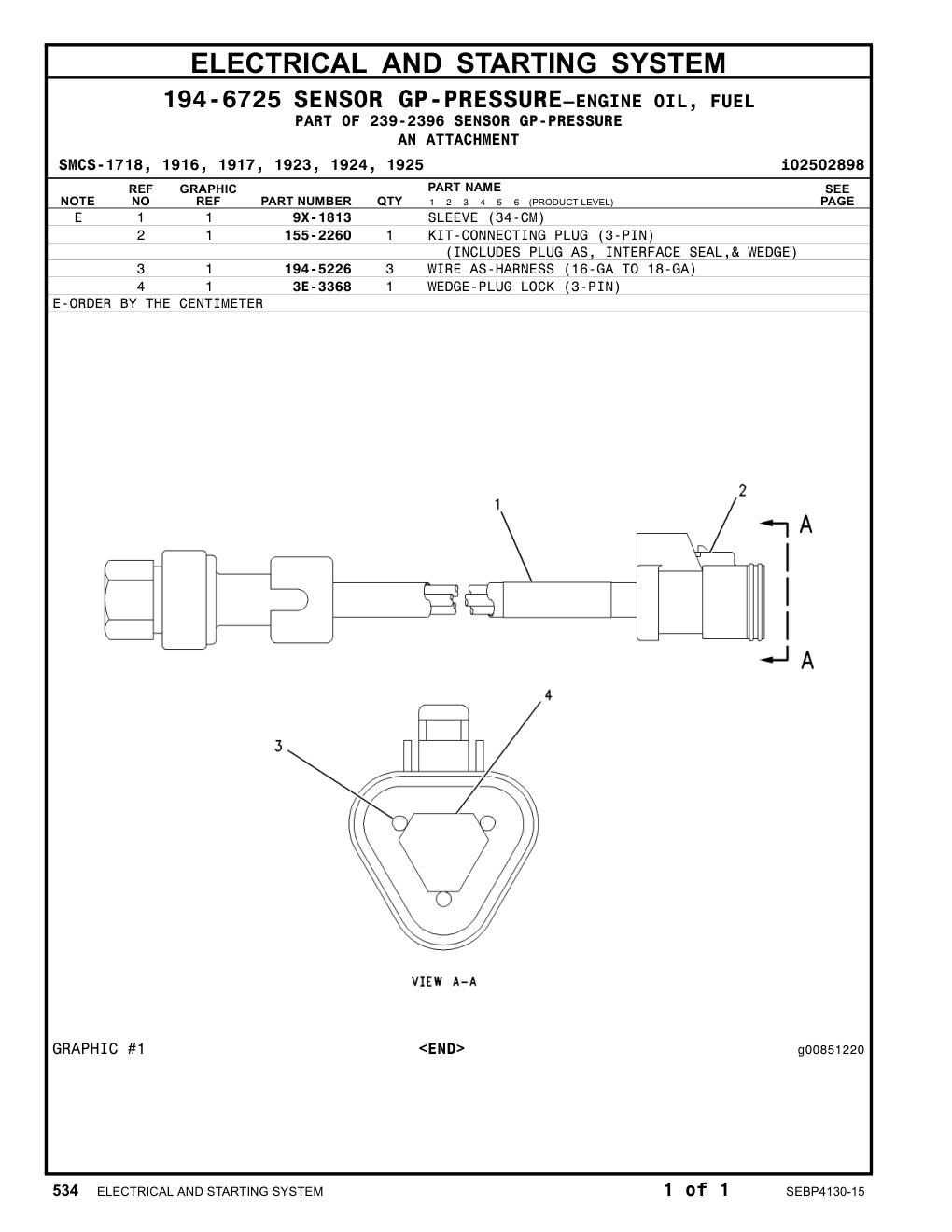 194-5226 - WIRE AS (16-GA)
