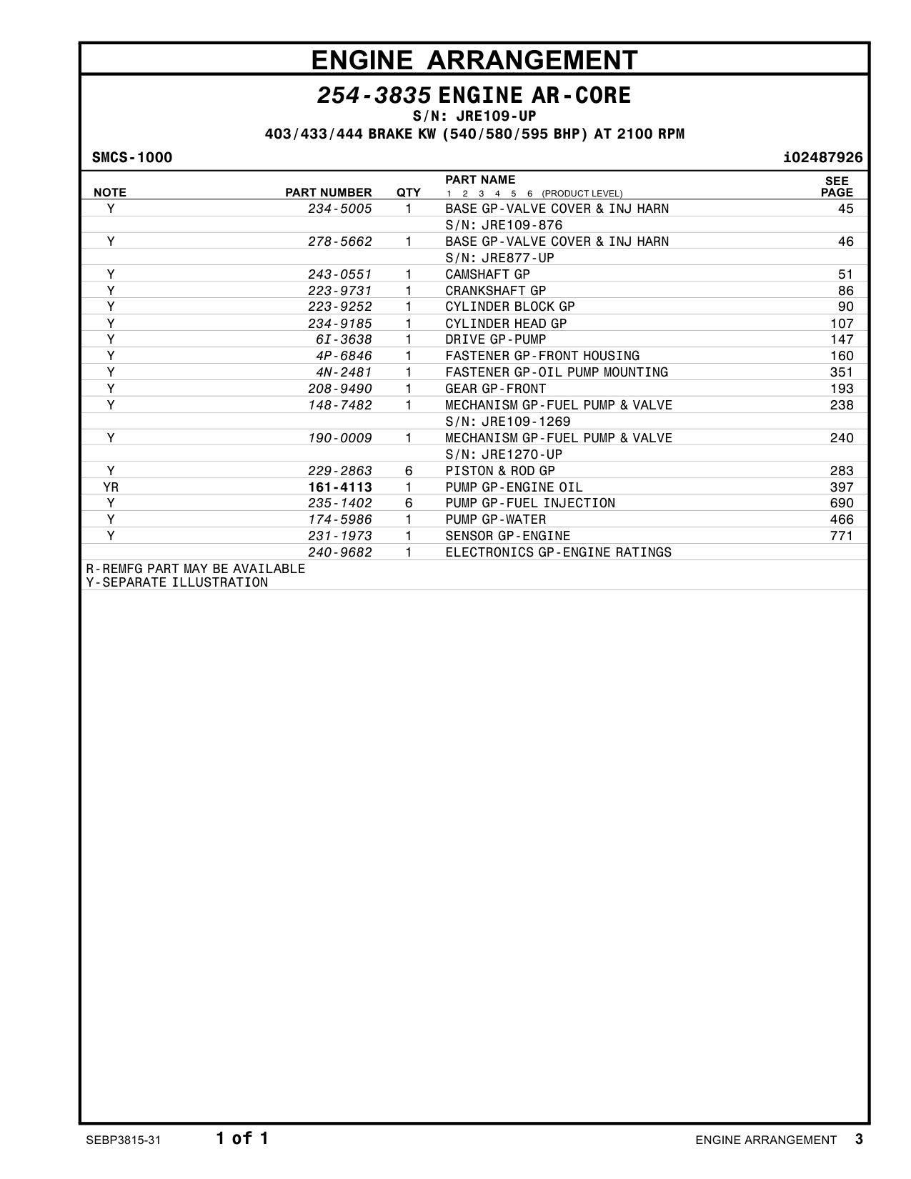 235-1402 - PUMP GP-FUEL INJECTION