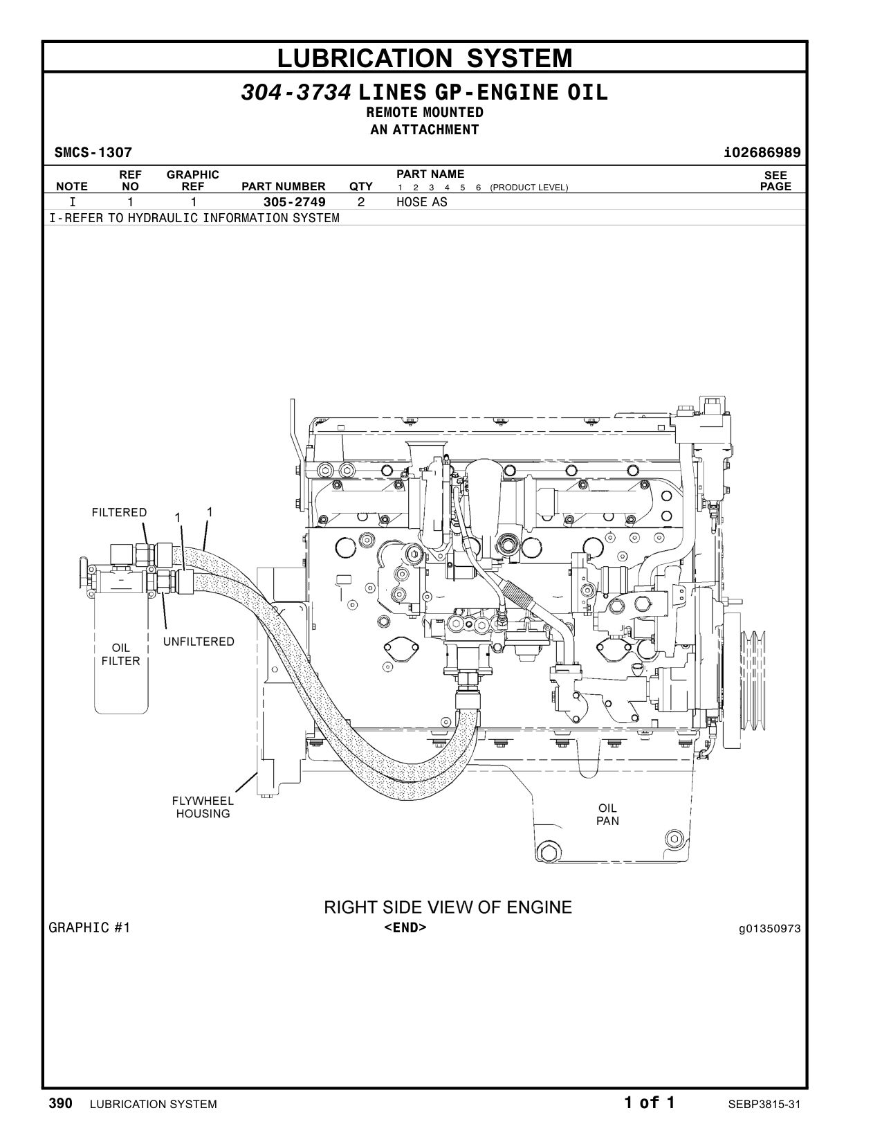 305-2749 - HOSE AS
