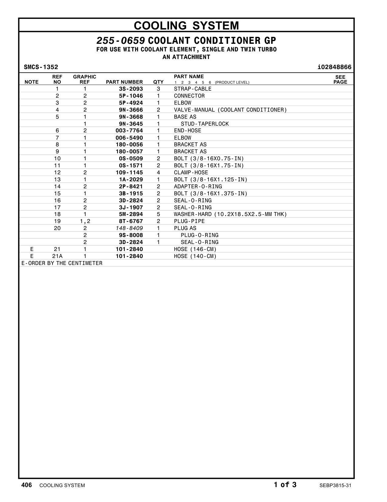2P-8421 ADAPTER-O-RING CAT parts manual diagram