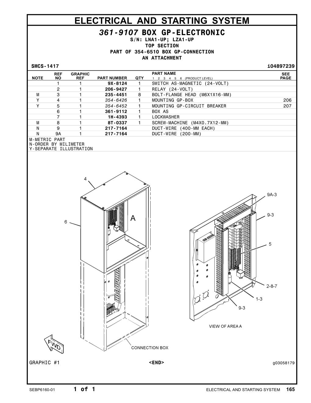 9X-8124 - SWITCH AS-MAGNETIC (24-VOLT) (STARTING MOTOR)