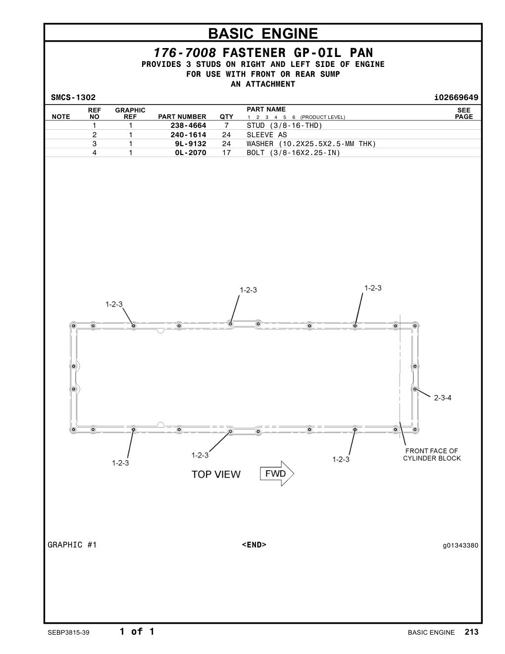 238-4664 - STUD (3/8-16-THD)