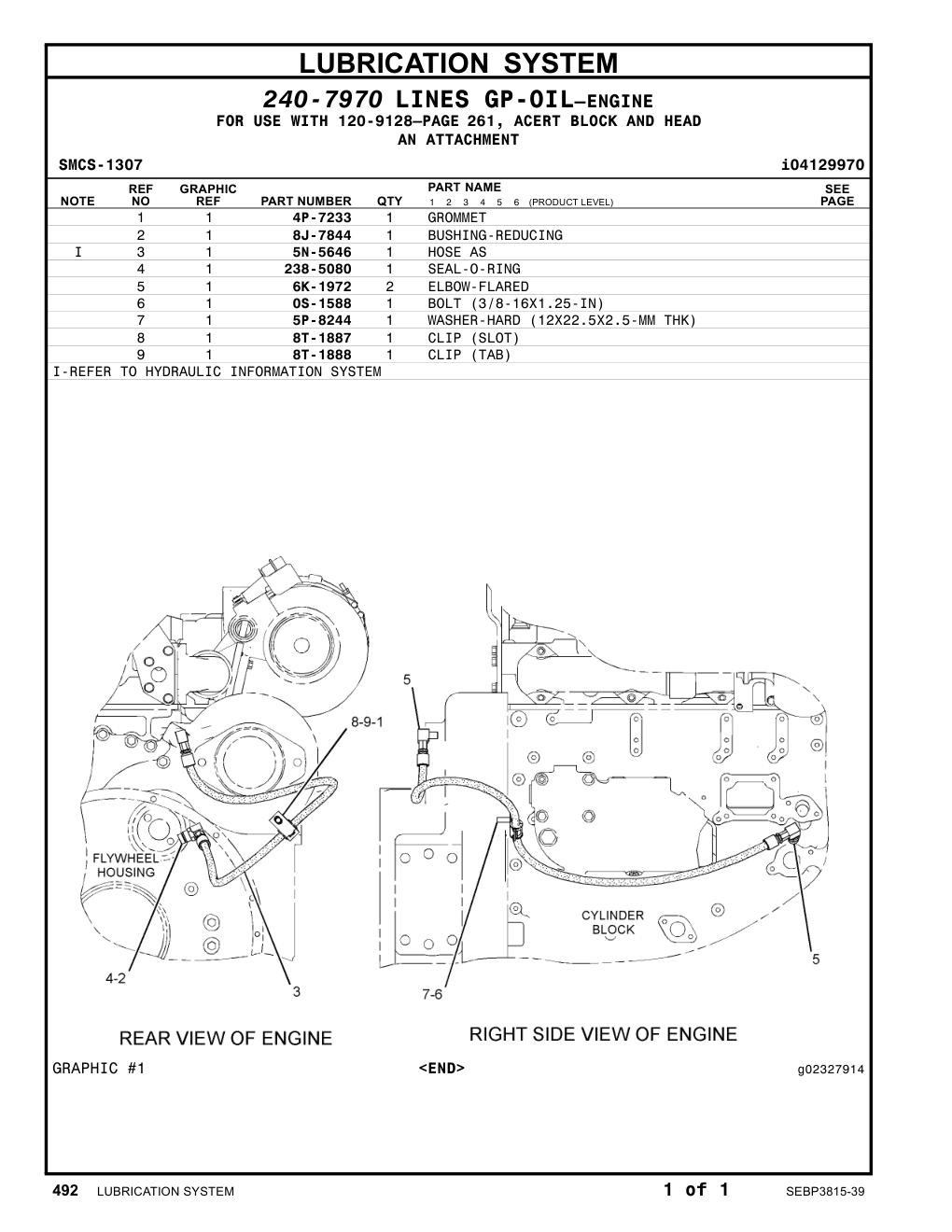8T-1887 CLIP (SLOT) CAT parts manual diagram
