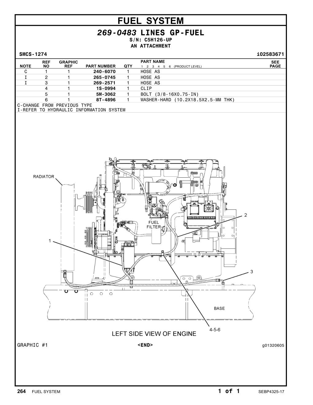 240-6070 - HOSE AS