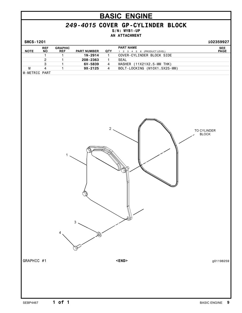 6V-5839 - WASHER (11X21X2.5-MM THK)