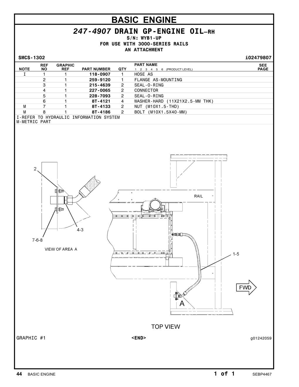 118-0907 - HOSE AS