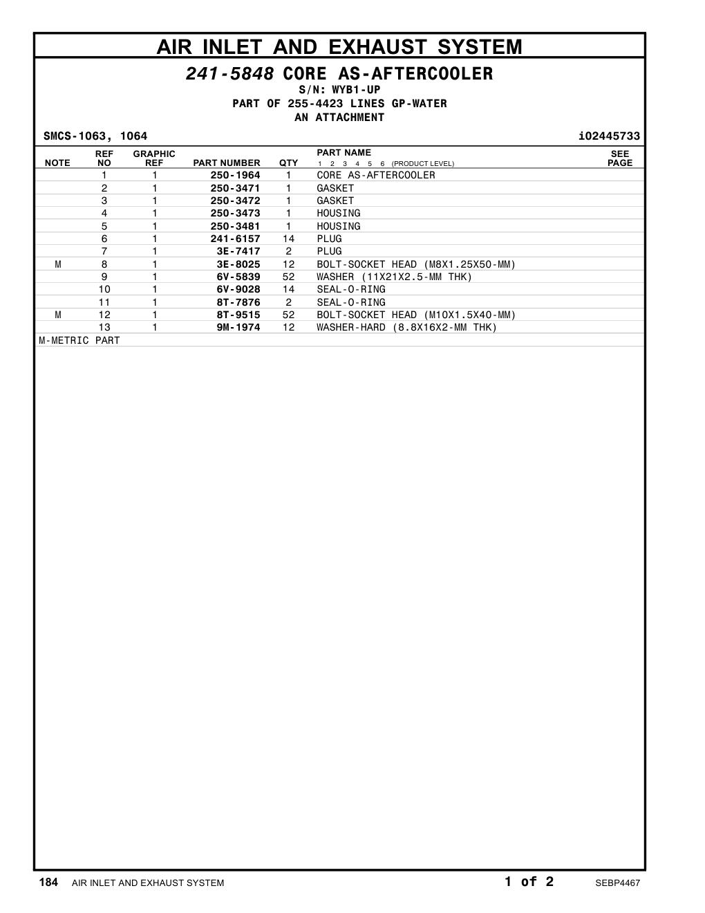 250-3471 - GASKET
