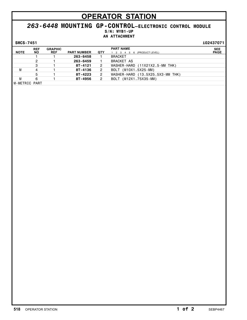 263-6458 - BRACKET