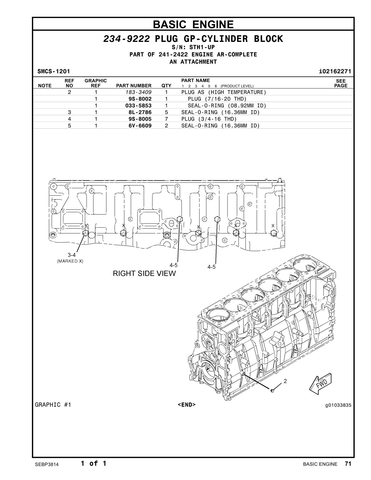 033-5853 - SEAL-O-RING