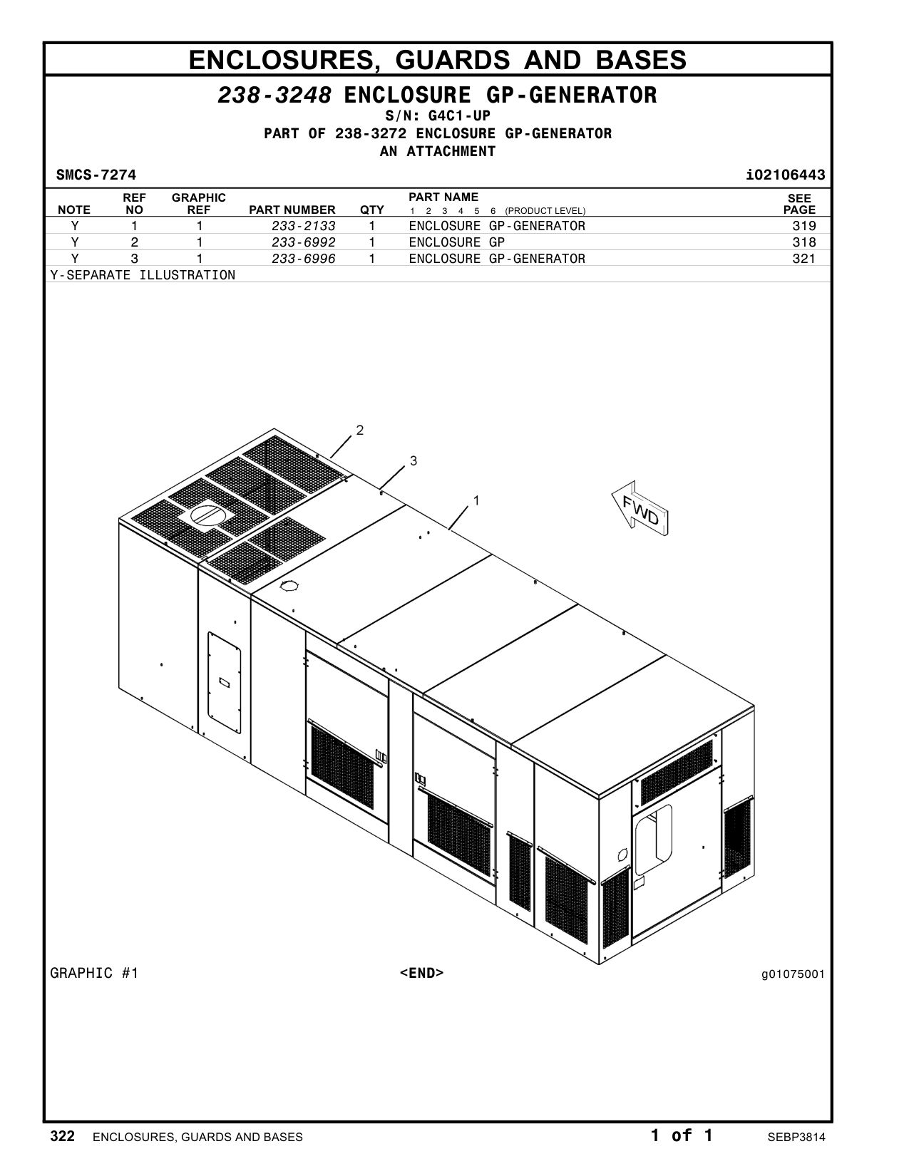 233-6992 - ENCLOSURE GP