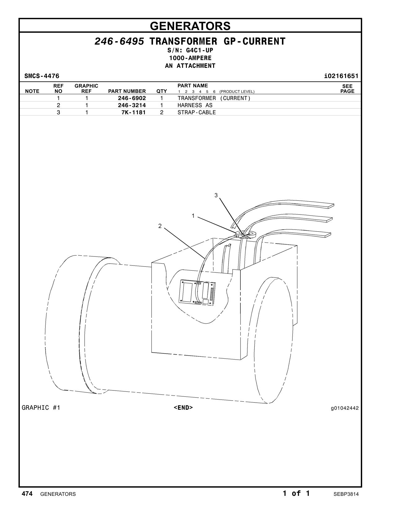 246-6902 - TRANSFORMER (CURRENT)