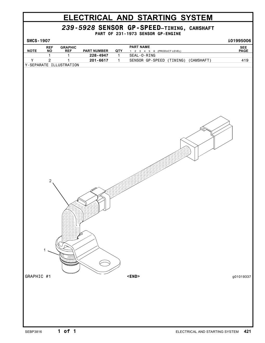 228-4947 - SEAL-O-RING