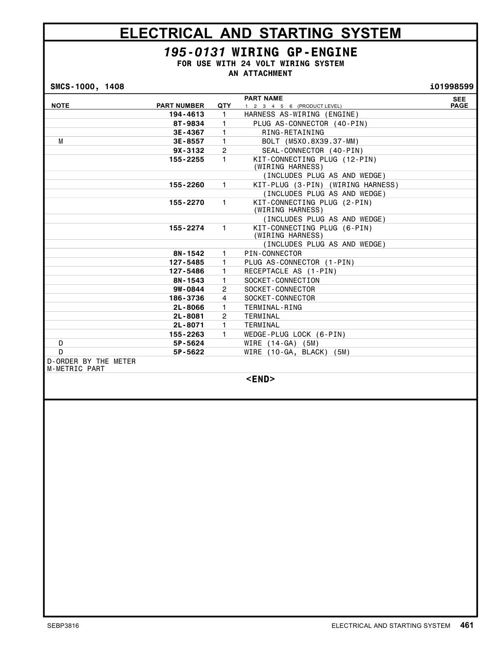 127-5485 - PLUG AS-CONNECTOR (1-PIN)