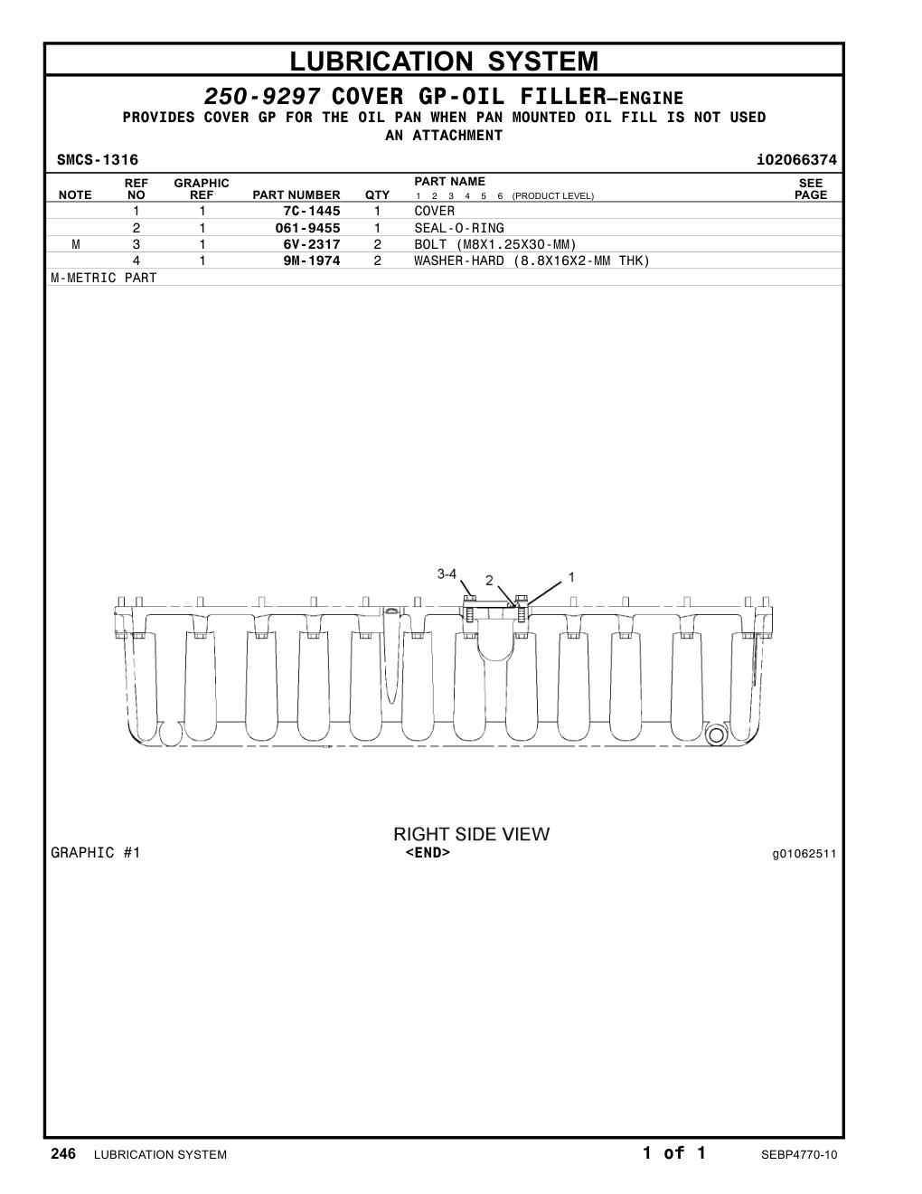 6V-2317 - BOLT (M8X1.25X30-MM)