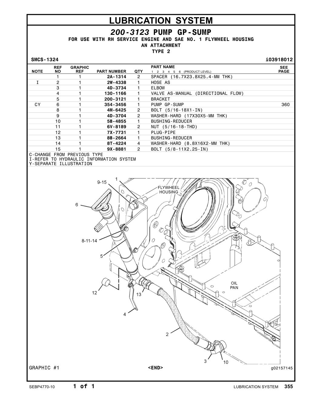354-3456 - PUMP GP-SUMP