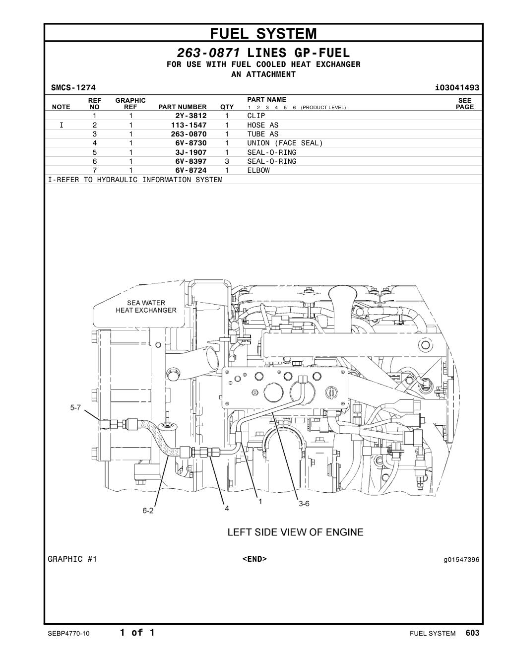 2Y-3812 CLIP CAT parts manual diagram