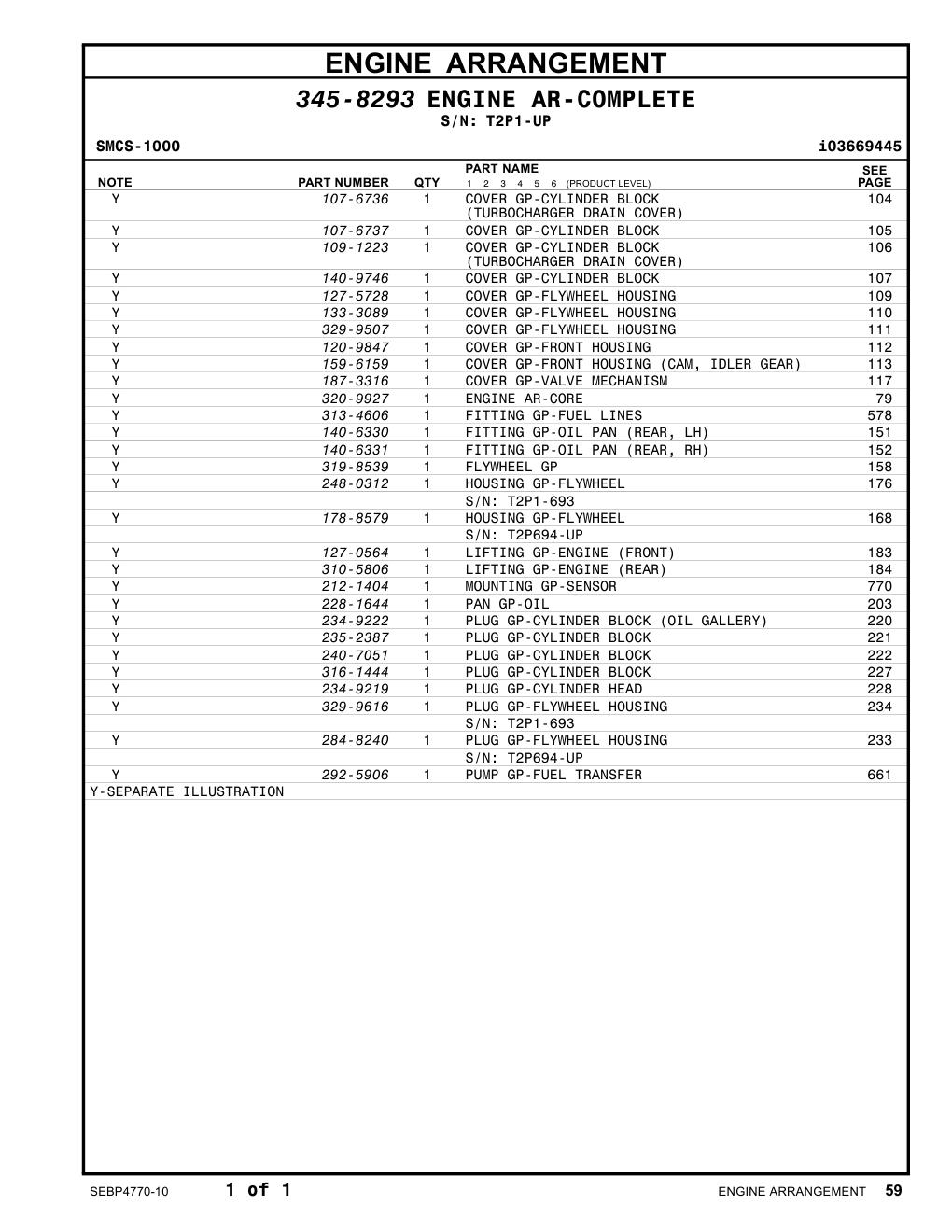 320-9927 - ENGINE AR-CORE