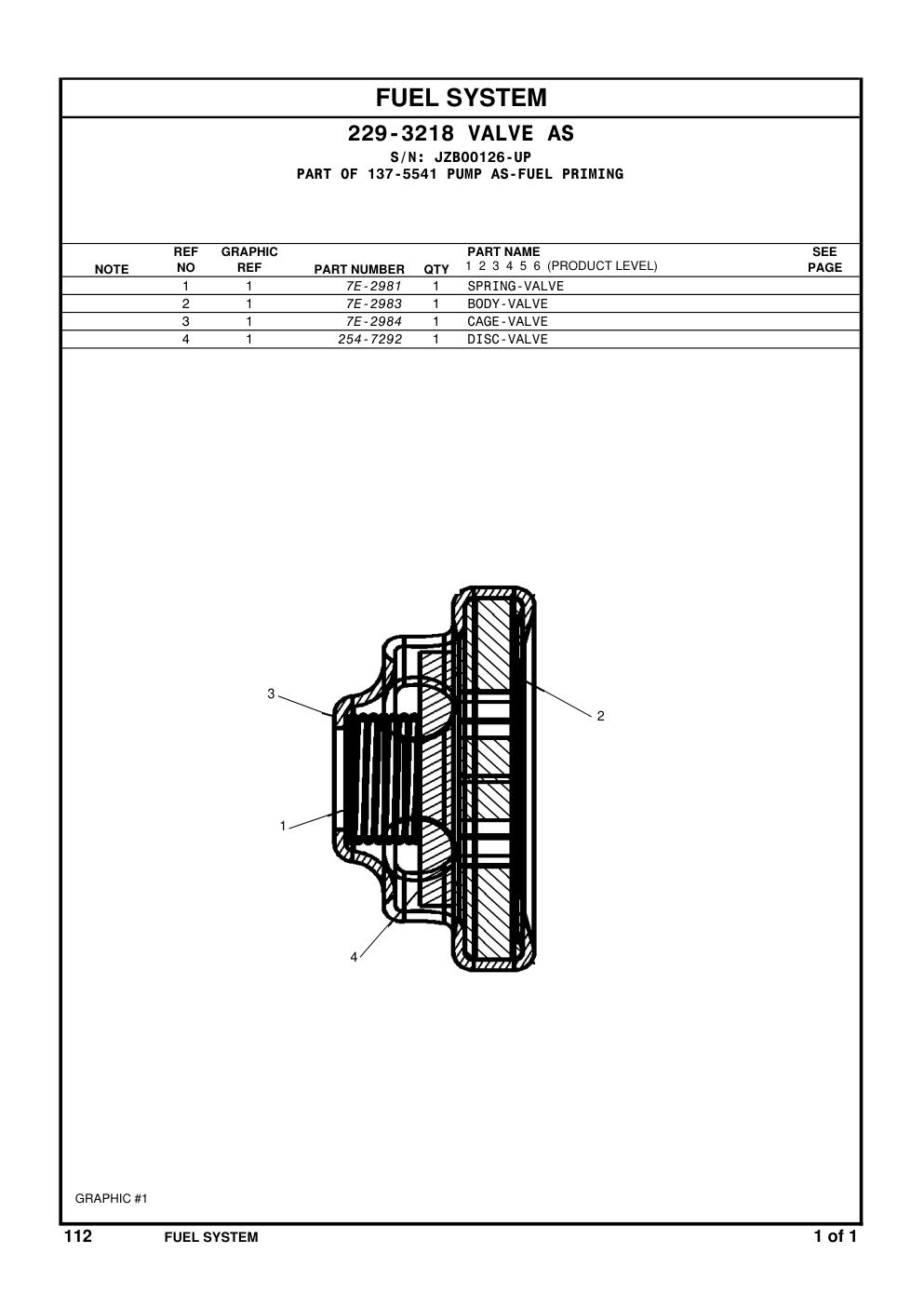 7E-2983 - BODY-VALVE