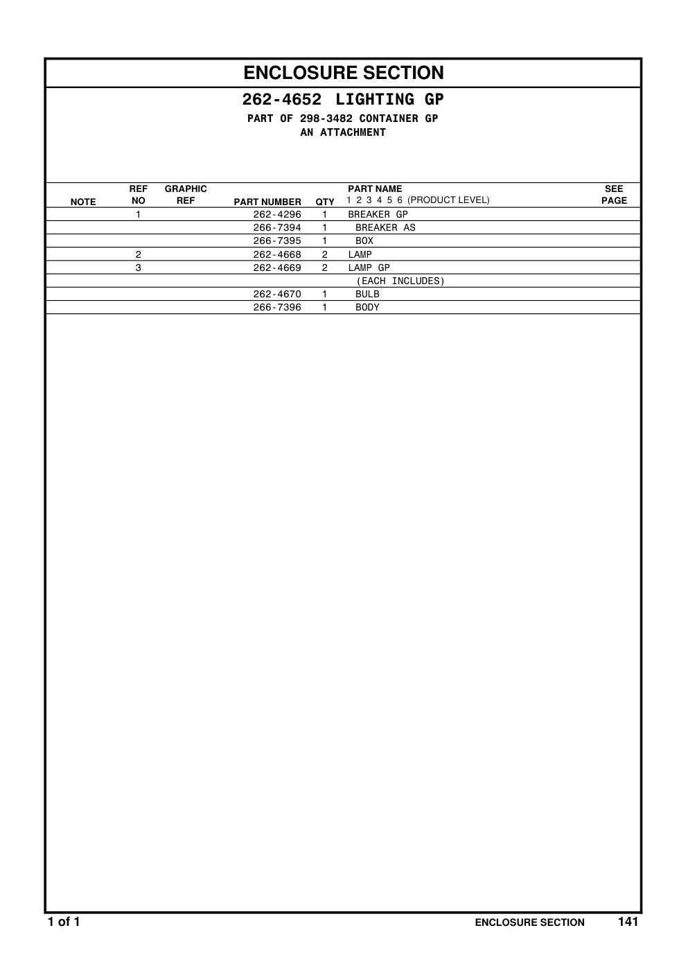 262-4669 - LAMP GP