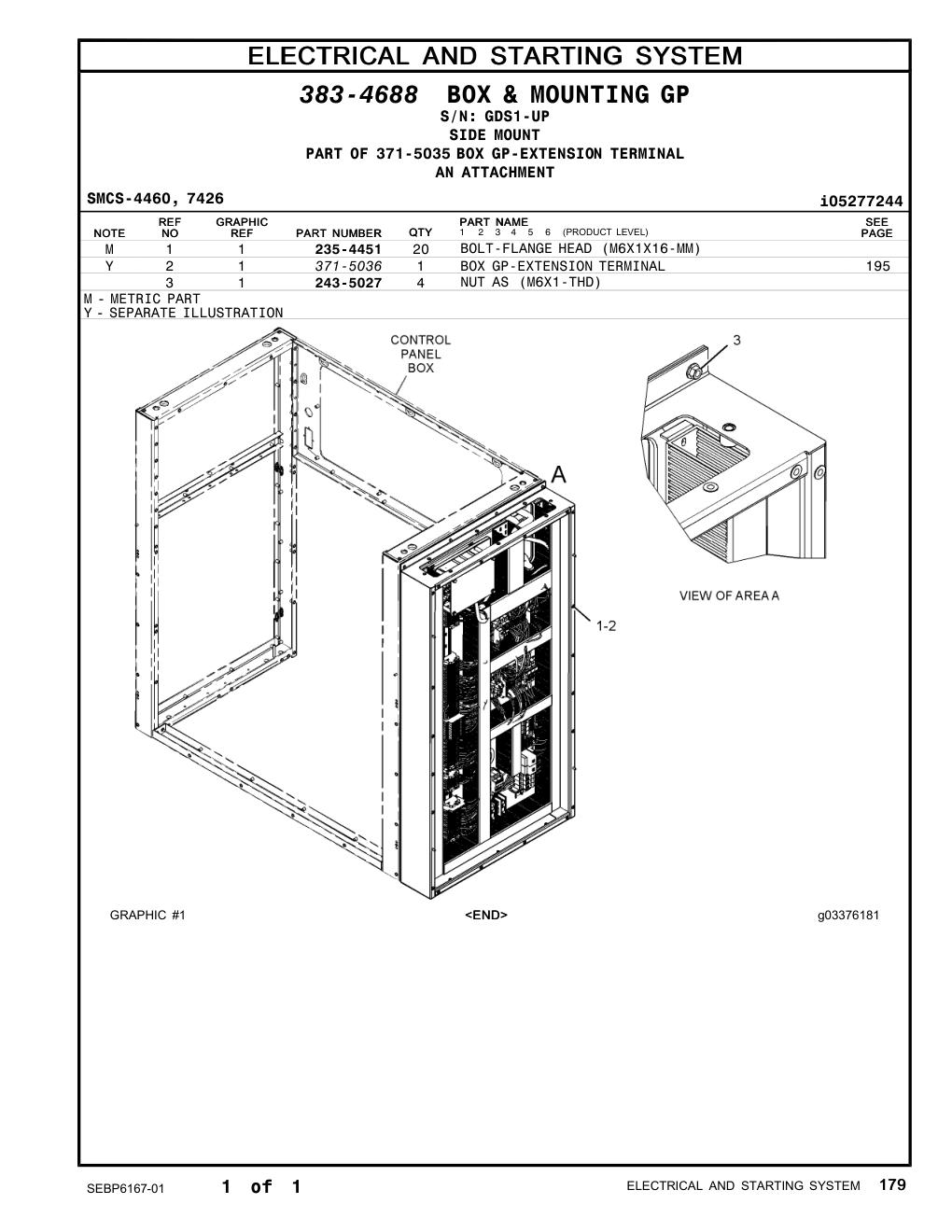 371-5036 - BOX GP-EXTENSION TERMINAL