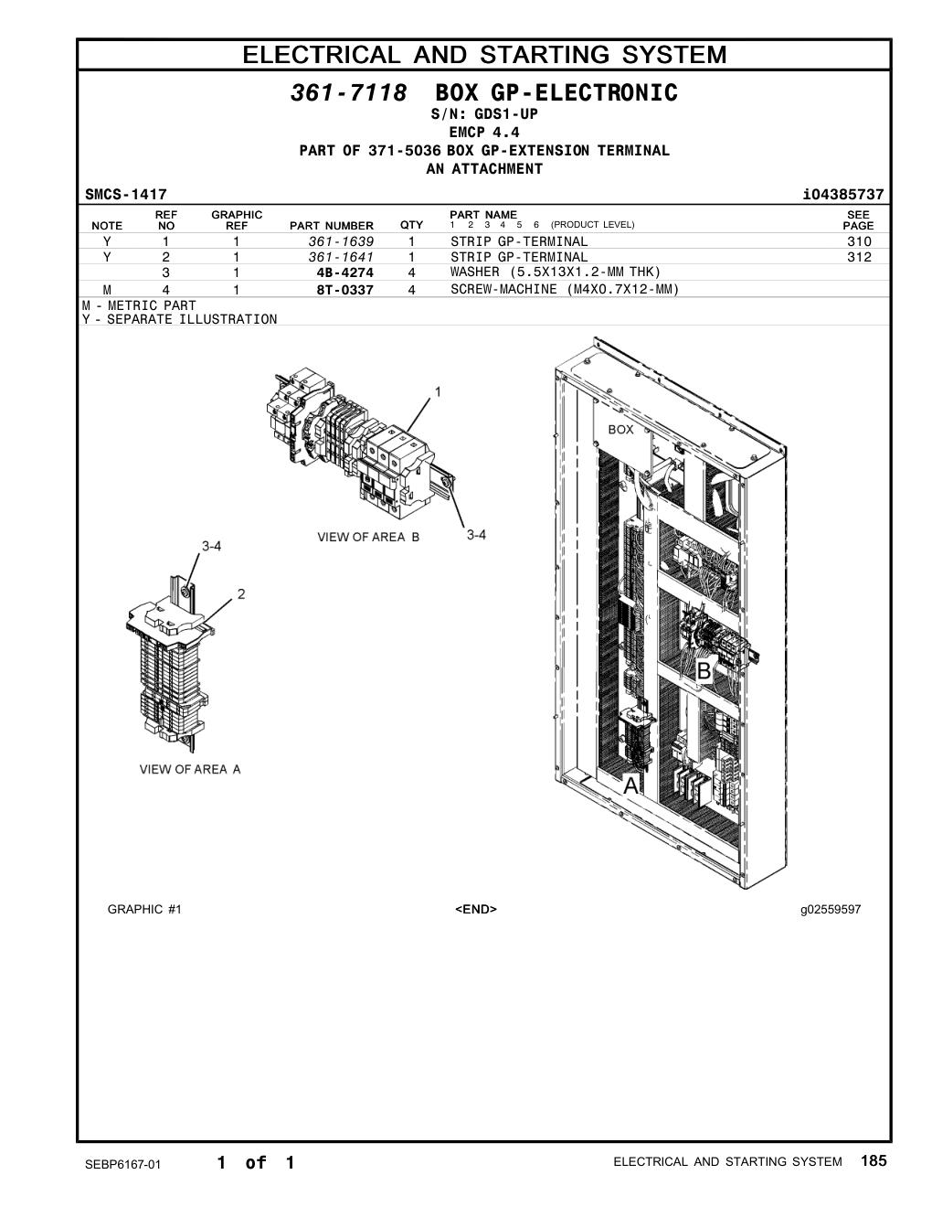 361-1639 - STRIP GP-TERMINAL