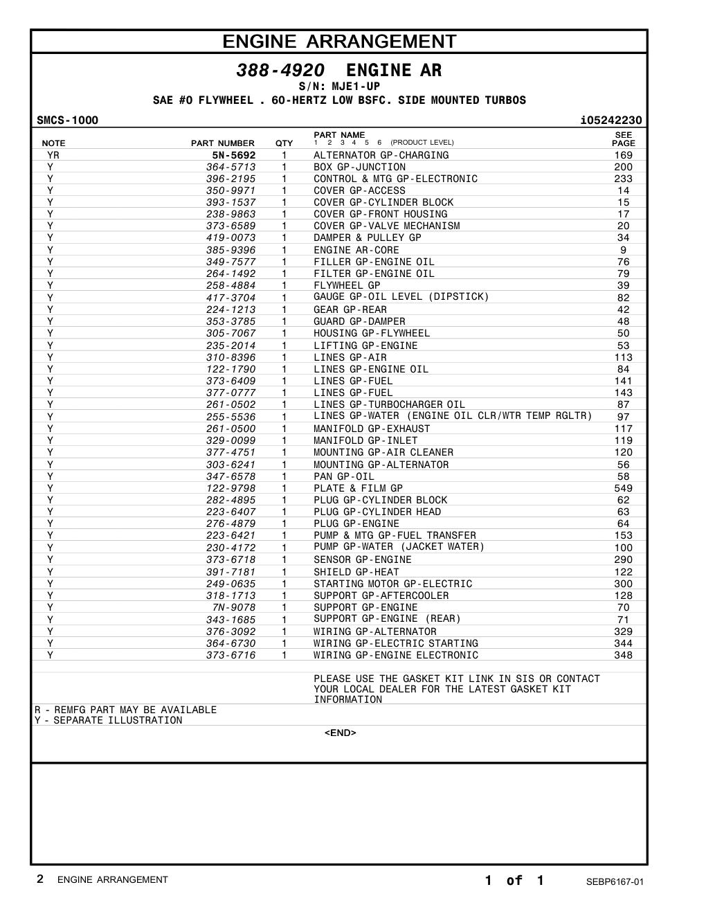 385-9396 - ENGINE AR-CORE