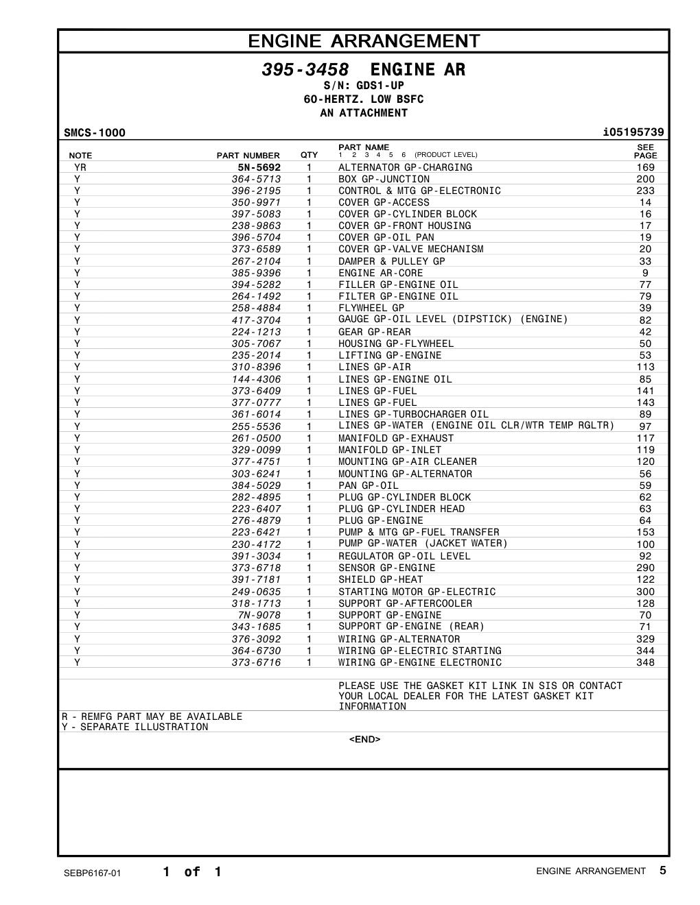 391-3034 - REGULATOR GP-OIL LEVEL