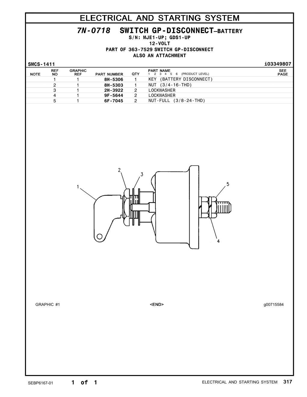 6F-7045 - NUT