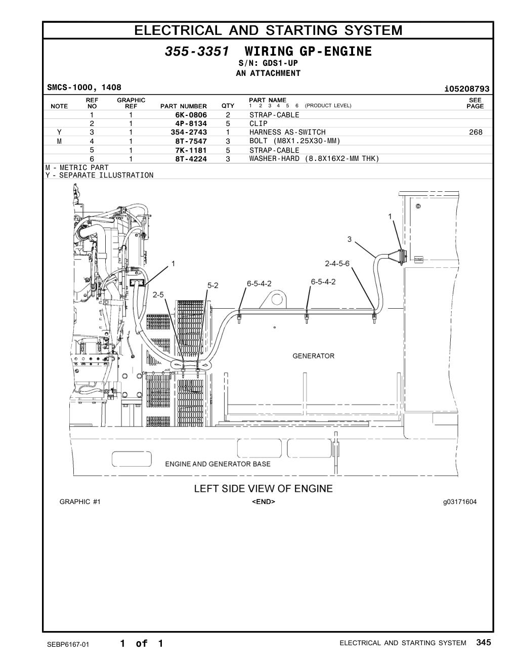 354-2743 - HARNESS AS-SWITCH