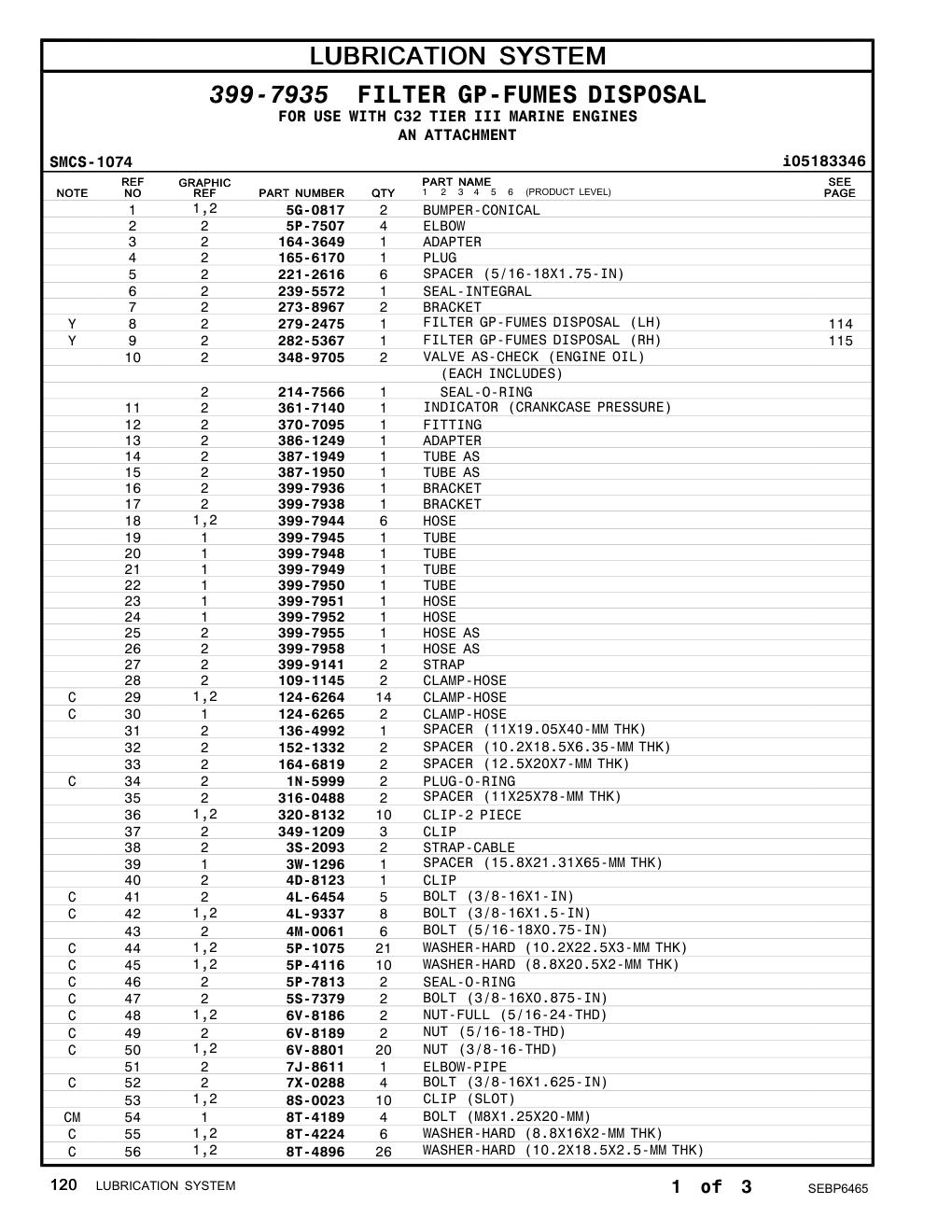 5P-7507 ELBOW CAT parts manual diagram