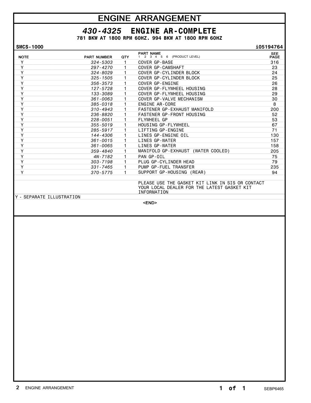 385-0318 - ENGINE AR-CORE