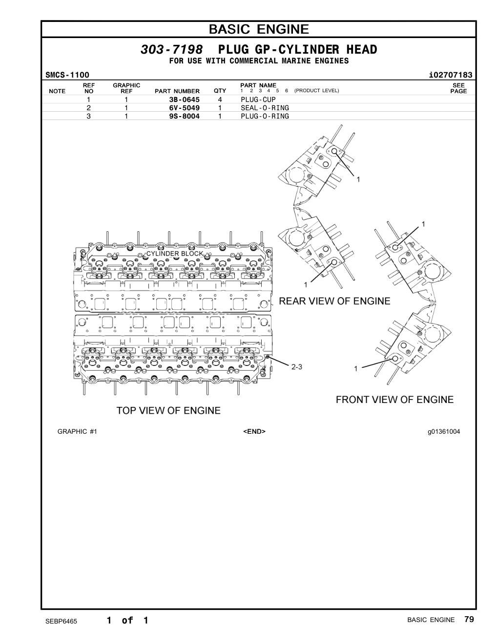 6V-5049 - SEAL-O-RING