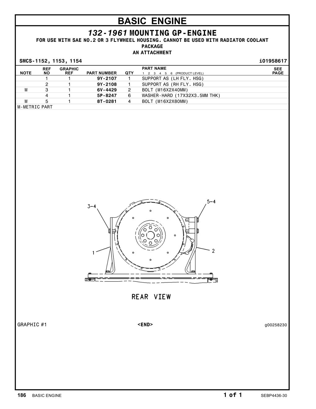 9Y-2108 - SUPPORT AS(RHFLY.HSG)