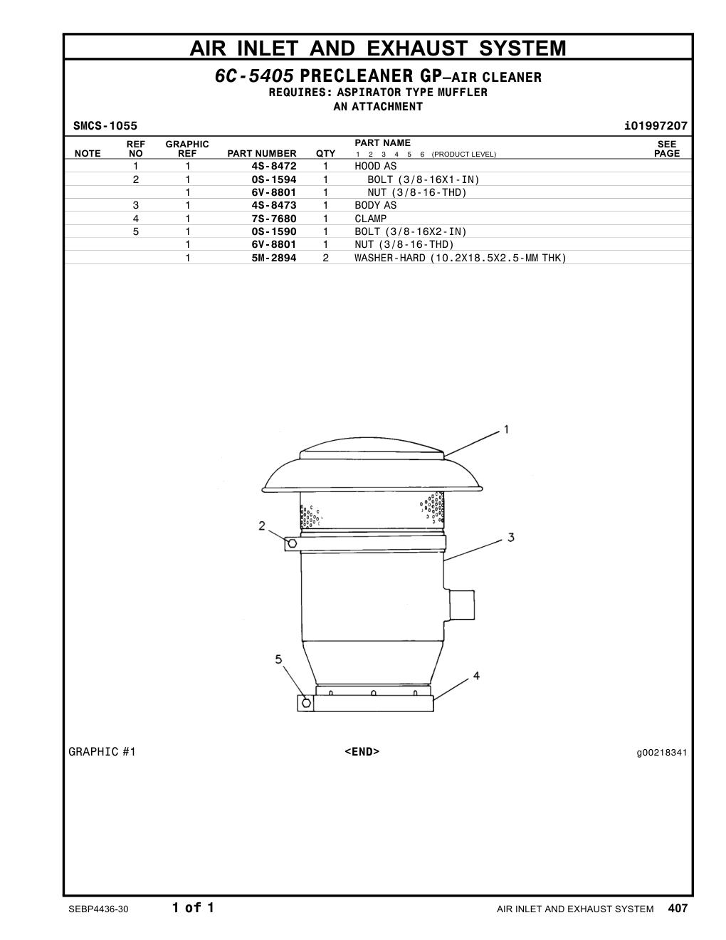 0S-1590 - BOLT (3/8-16X2-IN)