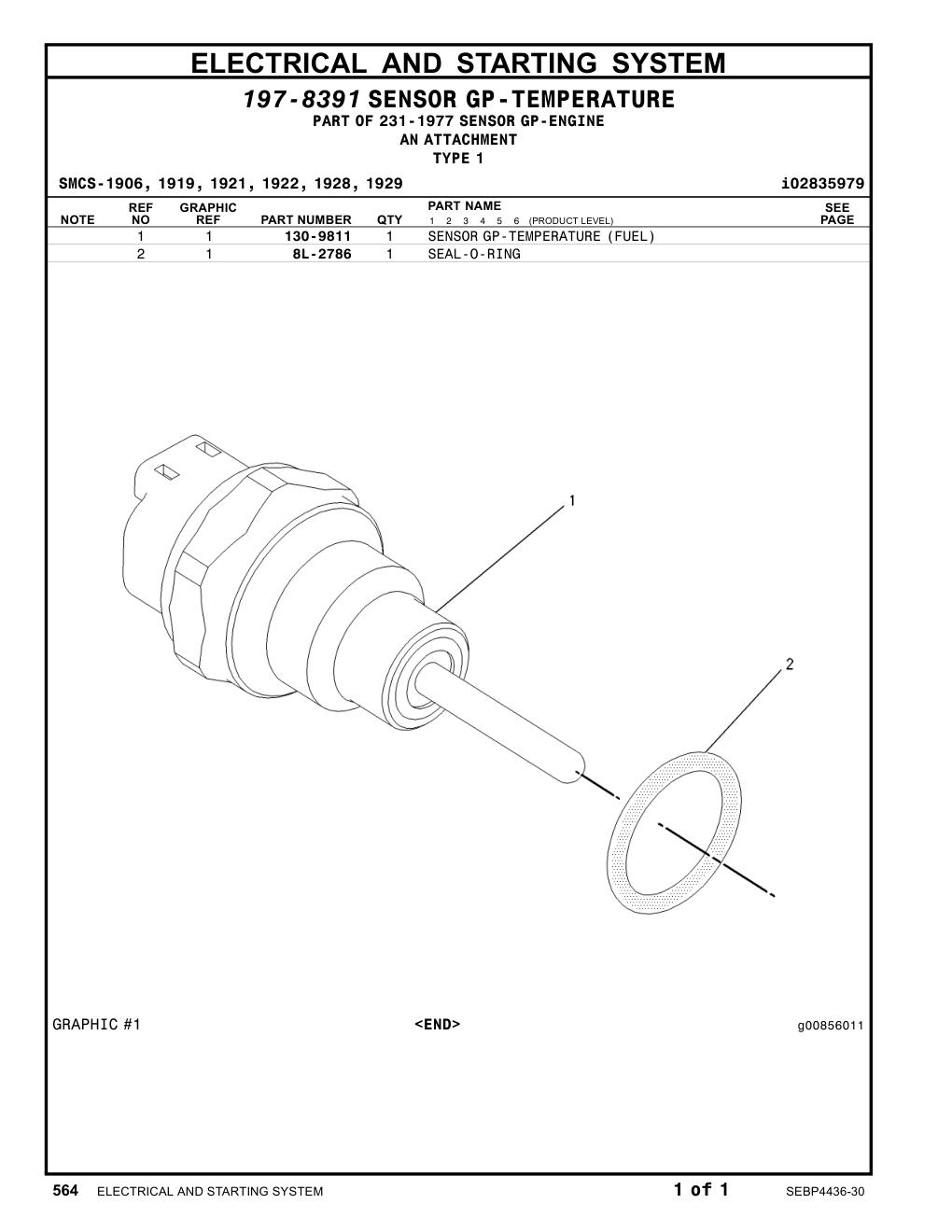 130-9811 - SENSOR GP