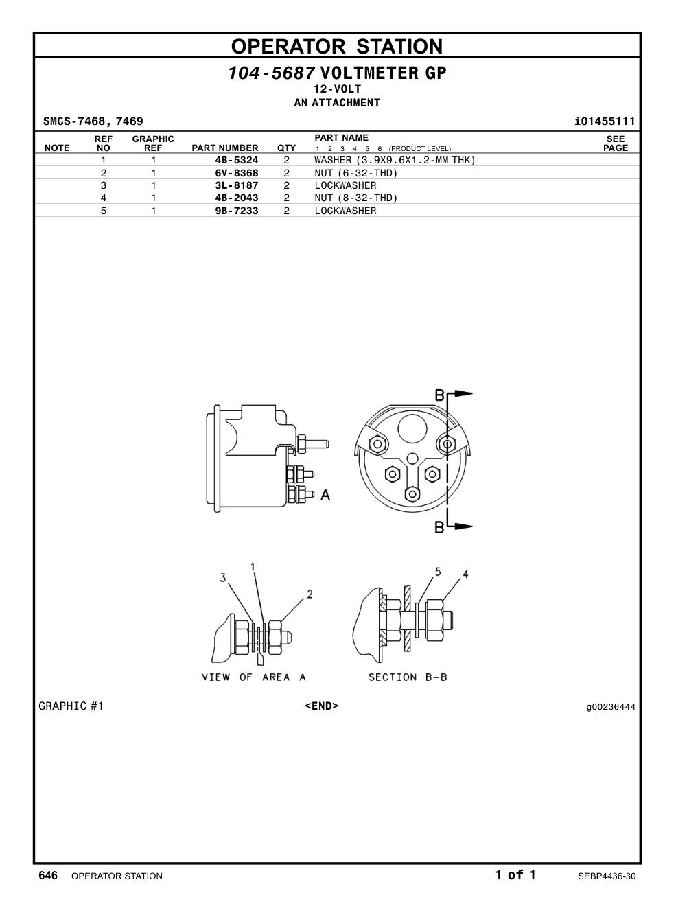 6V-8368 - NUT (6-32-THD)