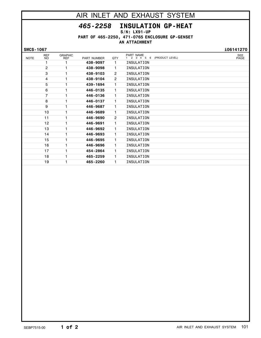 438-9103 - INSULATION