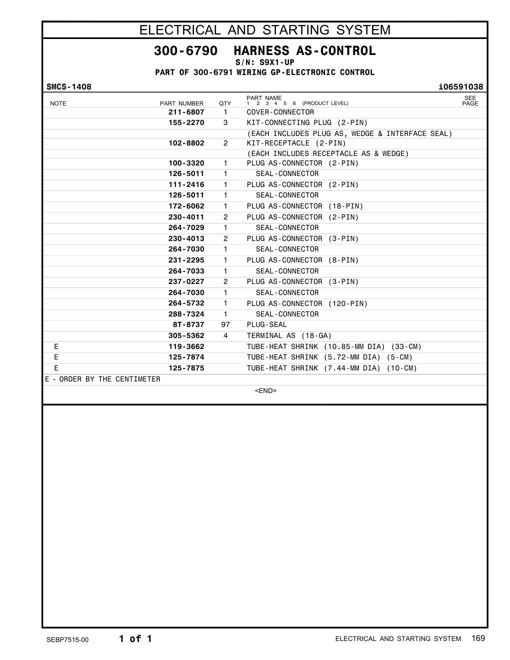 100-3320 - PLUG AS-CONNECTOR (2-PIN)