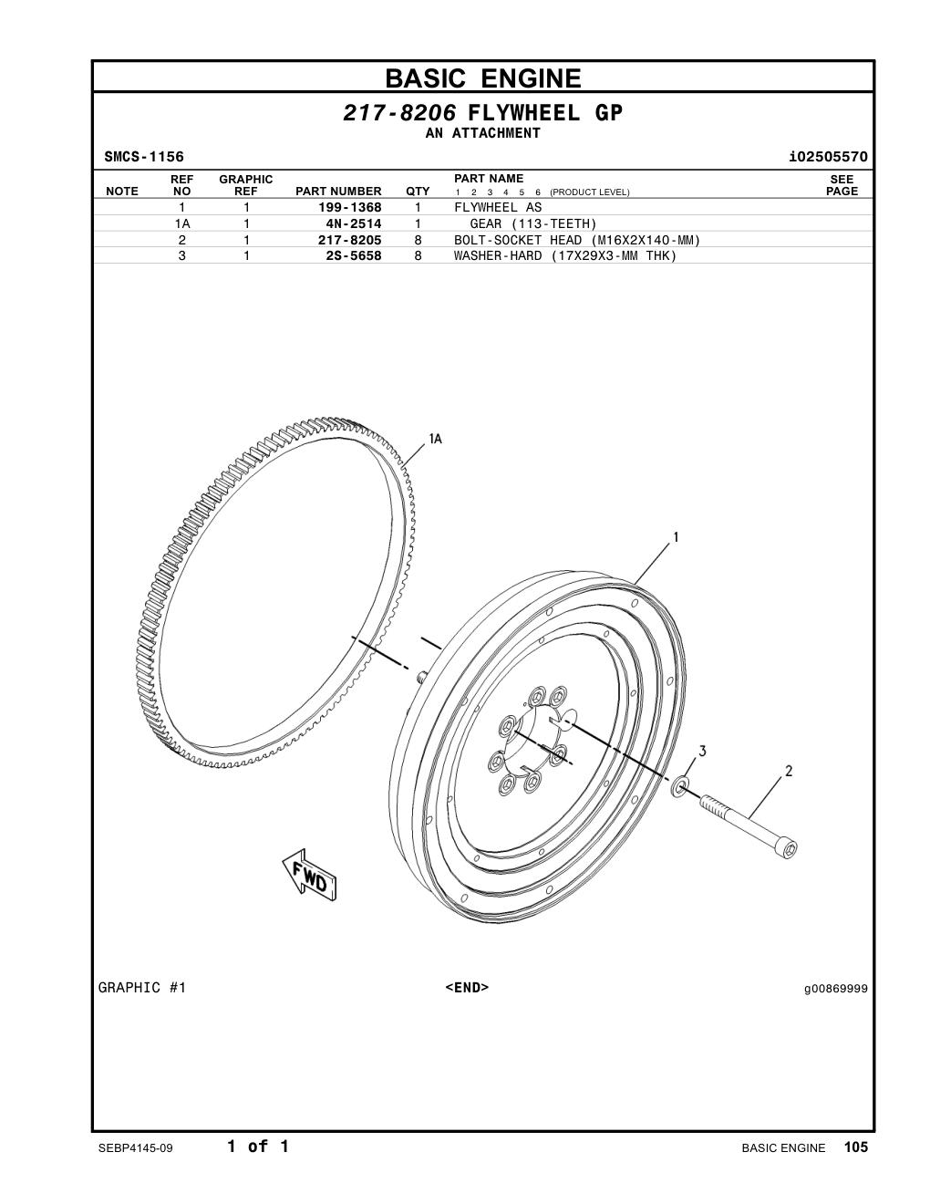 217-8205 - BOLT-SOCKET HEAD (M16X2X140-MM)