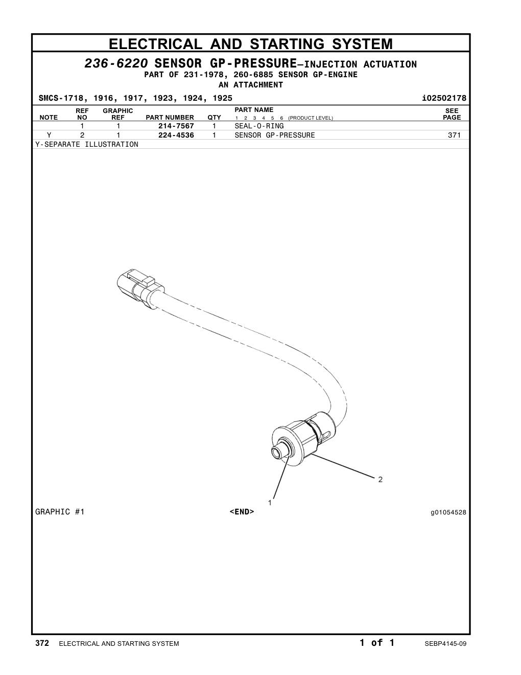 224-4536 - SENSOR GP